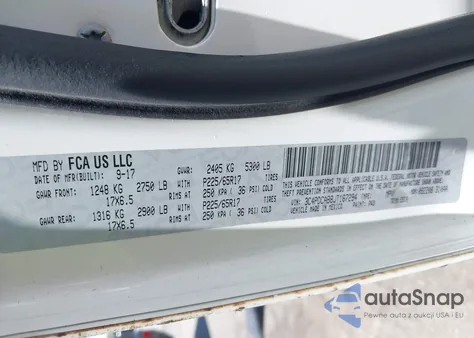 2018 Dodge Journey Se from USA, damaged, VIN 3C4PDCAB8JT167294